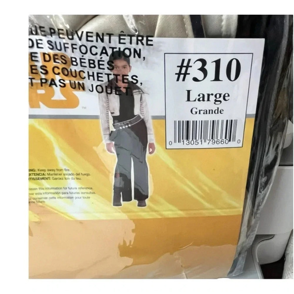 Star Wars Solo Qi'ra 3 Piece‎ Halloween Costume Child Size Large 12-14 NWT - Picture 5 of 9